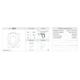 COPRIWATER MEDIANA SOSPESO , TESI OLD SOSPESO , LUCE COMPACT BIANCO