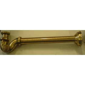 SIFONE AD S11/4 CM.30 S/PILETTA BRONZO