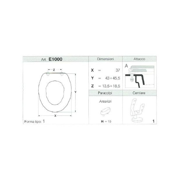 COPRIWATER UNIVERSALE DISEGNO PIANOFORTE