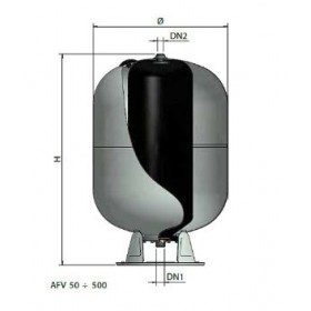 AUTOCLAVI VERTICALE  A MEMBRANA INTERCAMBIABILE 500 LT AFV500  ELBI