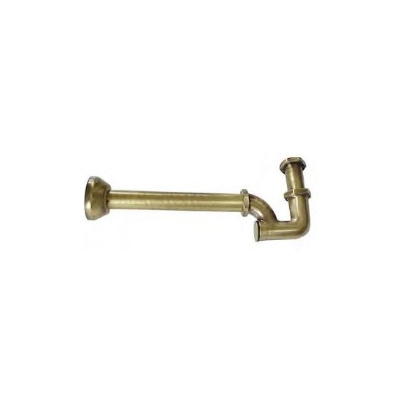 SIFONE COLONNA 11/4 S/PILETTA BRONZO