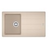 FRANKE LAVELLO FRAGRANITE INCASSO BOSTON 98998792 BFG 611-86 CM 86X50 1 VASCA SX CON GOCCIOLATOIO DX AVENA COMPLETO DI S