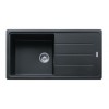 FRANKE LAVELLO FRAGRANITE INCASSO BOSTON 98998827 BFG 611-97 CM 97X50 1 VASCA DX CON GOCCIOLATOIO SX GRAFITE COMPLETO DI