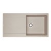 FRANKE LAVELLO INCASSO FRAGRANITE MARIS 9899918 MRG 611-L CM 97X50 1 VASCA CON GOCCIOLATOIO REVERSIBILE SAHARA