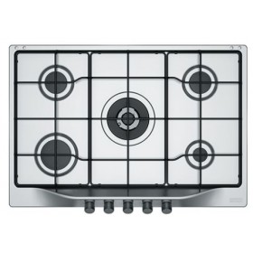 FRANKE PIANO COTTURA SERIE TREND LINE 6600121 FHTL 755 4G TC E CM 75X51 5 FUOCHI INOX