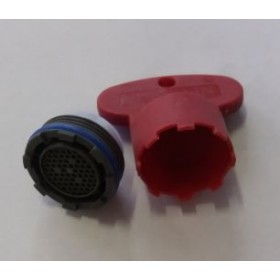 AERATORE ROMPIGETTO CACHE M 21,5X1- CON CHIAVETTA MONTAGGIO