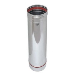 TUBO INOX MONOPARETE H.950 D.120