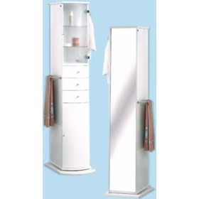 COLONNA GIREVOLE 40 x 40 x 187 BIANCA