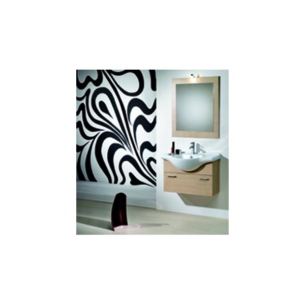 COMPONIBILE DA BAGNO  SERENA CM 75 ROVERE SBIANCATO