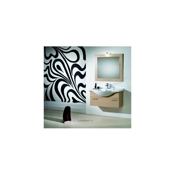 COMPONIBILE DA BAGNO SERENA  CM105 ROVERE SBIANCATO