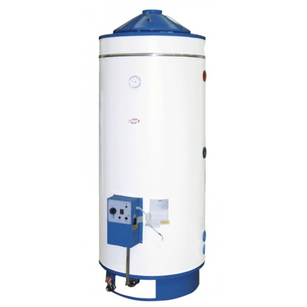 SCALDABAGNO A GAS COTERM A BASAMENTO BOILER 400 LT ACCENZIONE ELETTRONICA  BG-E OVO LOW NOX 400 C.A.