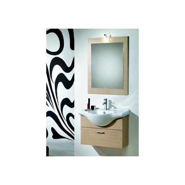 COMPONIBILE DA BAGNO SERENA CM 65 ROVERE SBIANCATO