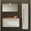 COMPONIBILE DA BAGNO SERIE MODERNO CM 100 CON COLONNA CM 35