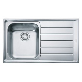 FRANKE LAVELLO NEPTUNE 101.0040.731 NEX 611 CM 86X51 1 VASCA SX CON GOCCIOLATOIO DX INOX COMPLETO DI SIFONE