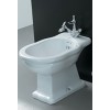 BIDET HERMITAGE SCARICO A TERRA COMPLETO DI KIT DI FISSAGGIO