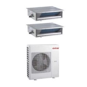 CONDIZIONATORE INVERTER DUAL 12000 CANALIZZATO +18000 CANALIZZATO  TOYOTOMI