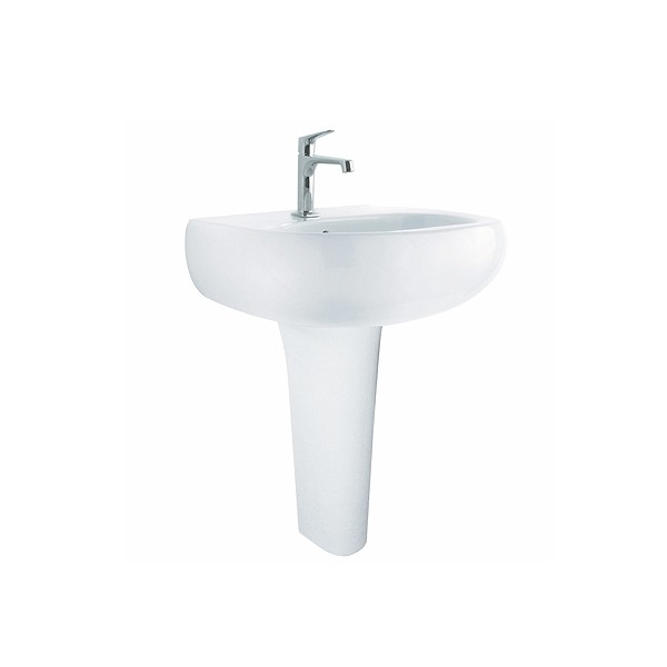 LAVABO BIANCO EGG. cm.70