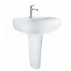 LAVABO BIANCO EGG. cm.70