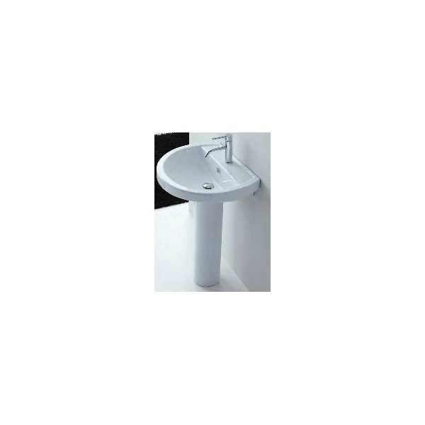 LAVABO CM.63X50 ICEBERG  BIANCO