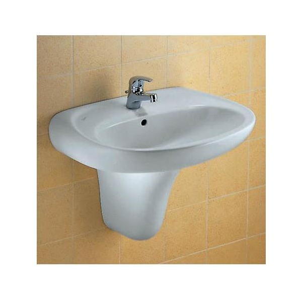 LAVABO GARDA CM.60x49  BIANCO DOLOMITE