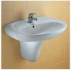 LAVABO GARDA CM.60x49  BIANCO DOLOMITE