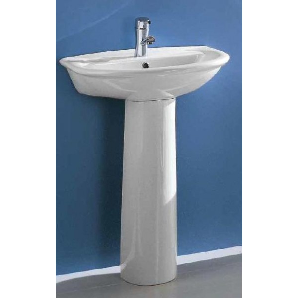 LAVABO KARLA  60X48,5 BIANCO