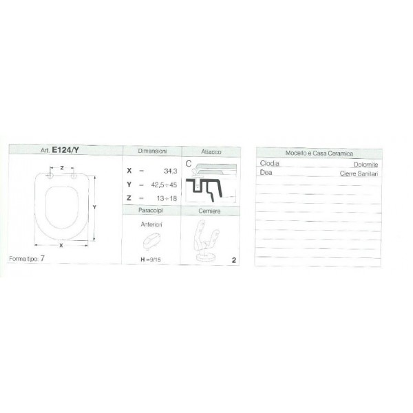 COPRIWATER CLODIA BIANCO