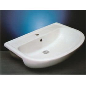 LAVABO SEMINCASSO BIANCO MAIORA