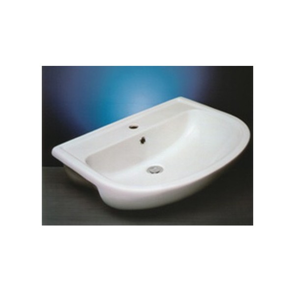 LAVABO SEMINCASSO BIANCO MAIORA