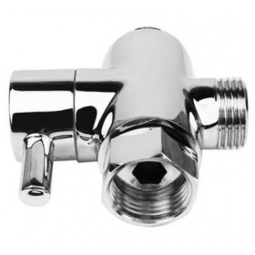 DEVIATORE A 3 VIE DA 1\\2 ESTERNO PER DOCCIA M 1/2 X F 1/2
