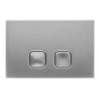 PLACCA COMANDO PLAIN DUAL CROMO LUCIDO X CASS.INC.OLI74 OLIVER 0070827
