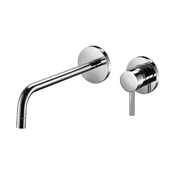 MISCELATORE LAVABO DA INCASSO LIGHT  PAFFONI CROMO BOCCA CM 17,5 LIG006CR70