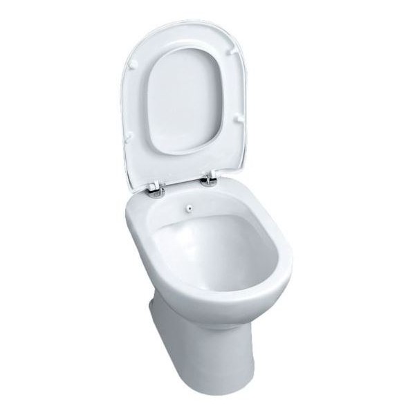 COPRIVASO PER VASO BIDET ARGENTO SCARICO UNIVERSALE GLOBO H.48 PROF.57 LARG.37