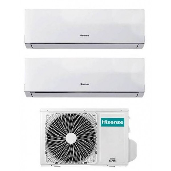 CONDIZIONATORE DUAL SPLIT  HISENSE  NEW COMFORT  INVERTER R32 (9000+9000)