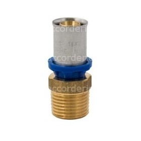 RACCORDO DRITTO M 1X26 MULT.PRES APL