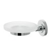 PORTA SAPONE E SALVIETTE DOPPIO LINEA G SERIE LIRA TONDO