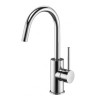 MISCELATORE LAVABO' CON CANNA ORIENTABILE SENZA SCARICO  LIGHT PAFFONI CROMO LIG078CR