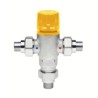 MISCELATORE TERMOSTATICO DA 1/2,TEMPERATURA MAX INGRESSO 100°C 262040 caleffi