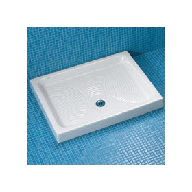 PIATTO DOCCIA 91X73 POLO BIANCO DOLOMITE