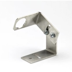 STAFFA REGOLABILE DA PARETE INOX D.300