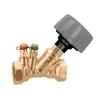 VALVOLA DI BILANCIAMENTO 130 BRONZO F/F  1"1/2