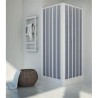 BOX COLIBRI' PLUS KAPPA APERTURA ANGOLARE 80/60 BIANCO PLEX  BP100