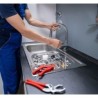 SOSTITUZIONE RUBINETTO PER LAVELLO AD APPOGGIO  SMONTAGGIO, SMALTIMENTO E ISTALLAZIONE