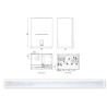 CALDAIA CONDENSAZIONE FERROLI BLUEHELIX RRT 34 K 50   METANO CON BOLLITORE LT.50 INOX  0T3T2AWA