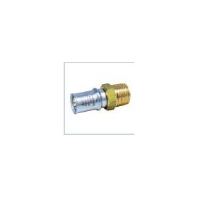 RACCORDO DRITTO MASCHIO 1/2X16 MULT.PRESS.