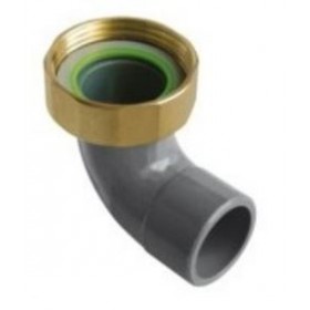 CODOLO CURVO C/CART.D.40X11/2 IN PVC