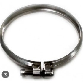 FASCETTE DI BLOCCAGGIO PER CANNA FUMARIA D.250 MM INOX