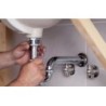 SOSTITUZIONE SMONTAGGIO E ISTALLAZIONE LAVABO INTEGRALE E MOBILE CON MISCELATORE LAVABO E SIFONE MATERIALI ESCLUSI