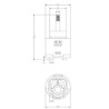 CARTUCCIA 176 RAF SERIE KLIM MM 35 X H 64