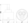 CARTUCCIA 84 METALLI PRESSATI BONOMI MM 47 X 66H